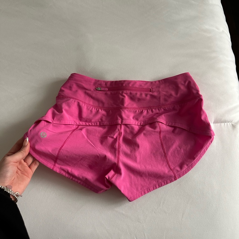 Sonic Pink Lululemon Shorts